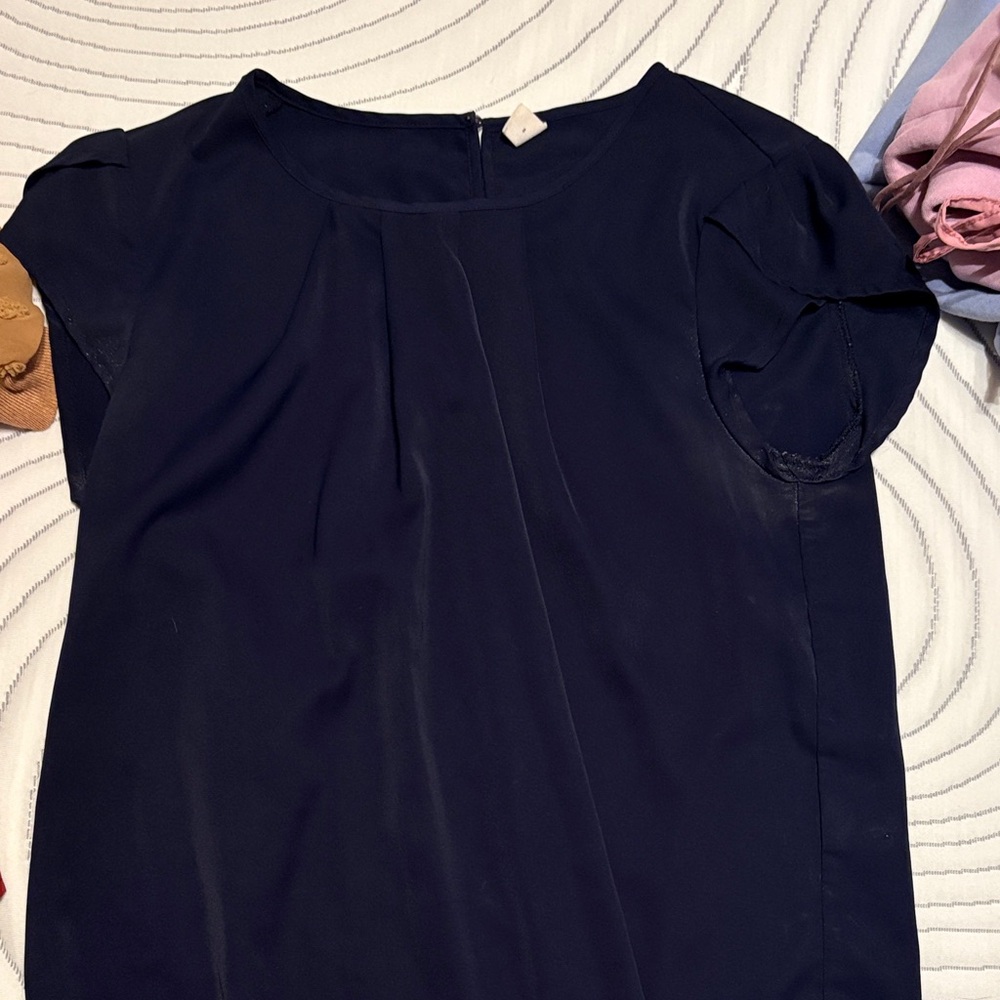 Amazon Navy Women's Blouse